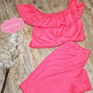 NWOT Sexy Casual Two Piece Leisure Set